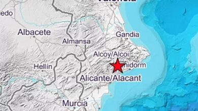 Lugar en el que ha tenido lugar el terremoto.