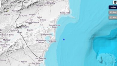 В районе Торревьехи (Аликанте) зафиксирована серия небольших землетрясений