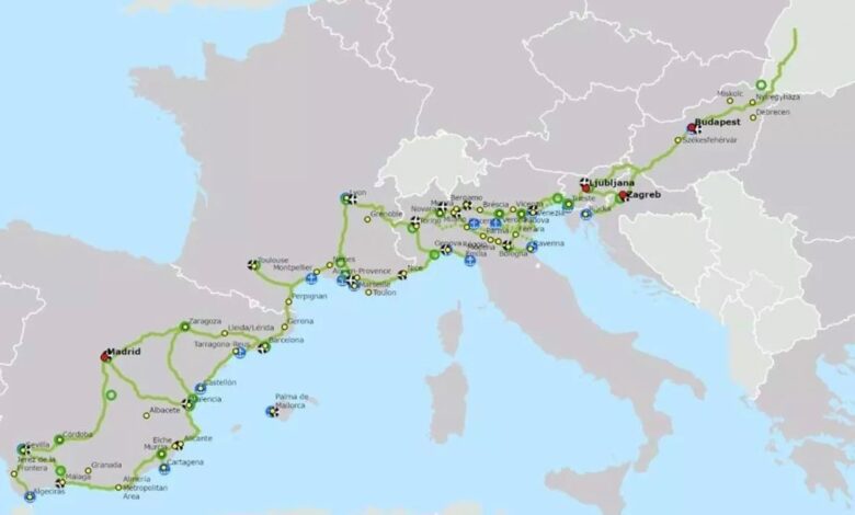 Испанию и Украину соединит современная железная дорога к 2050 году