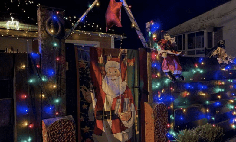 В Кантабрии полиция уведомила хозяина дома о «слишком ярких» новогодних огнях