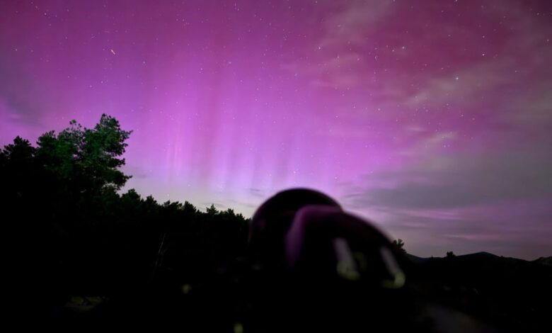 Удивительное небесное зрелище наблюдали в небе Галисии
