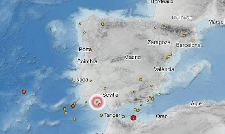 Землетрясение магнитудой 4.2 произошло в южной части моря Альборан