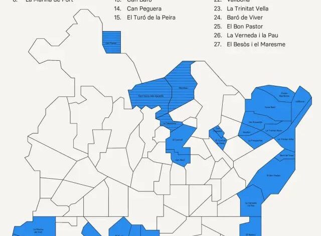 Барселона инвестирует 300 миллионов евро в семь районов города
