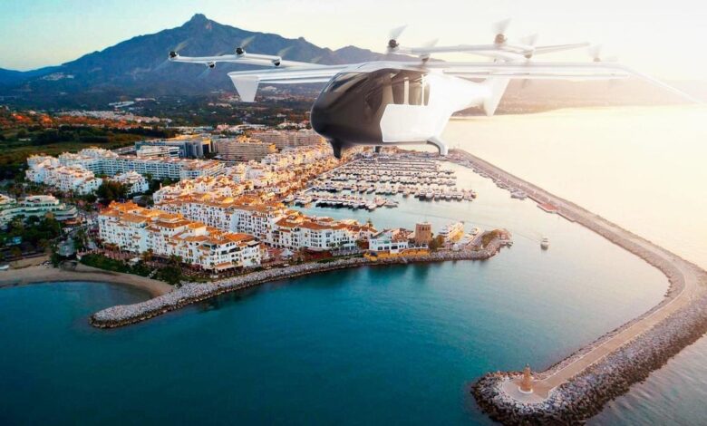 Воздушное такси между Малагой и Марбельей может появиться в 2030 году