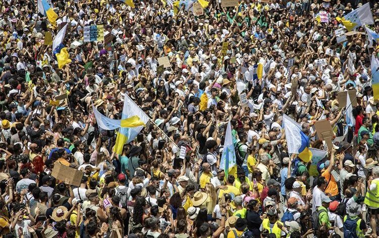 Продолжение протестов на Канарах: теперь они пройдут в туристических районах