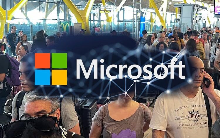 Массовые технические сбои, связанные с Microsoft, зафиксированы в Испании