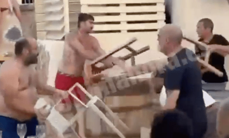 На Майорке члены цыганского клана устроили массовую драку в баре