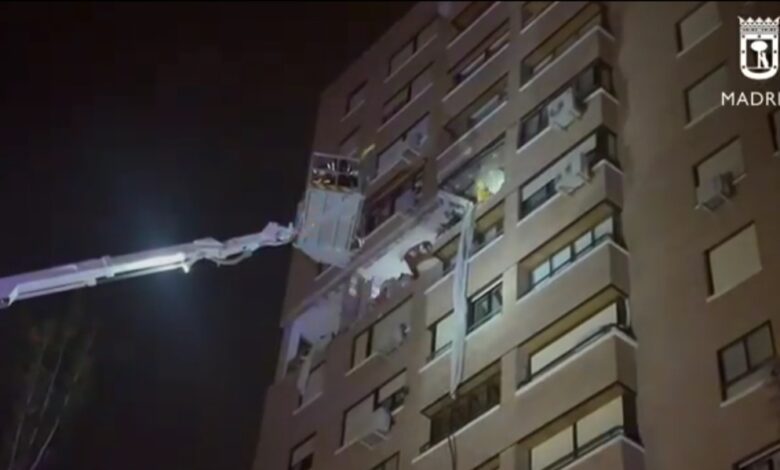 Взрыв произошел в жилом доме в Мадриде