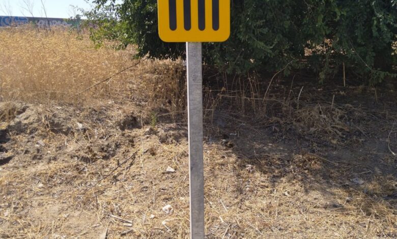 Загадка желто-черной решетки на испанских дорогах