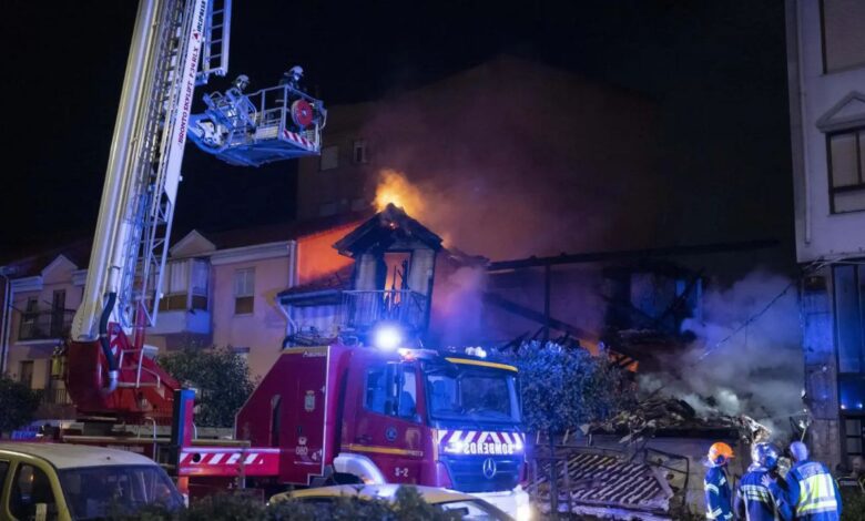 В Сантандере обрушилось здание, есть погибшие