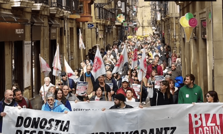 Очередная антитуристическая акция в Стране Басков