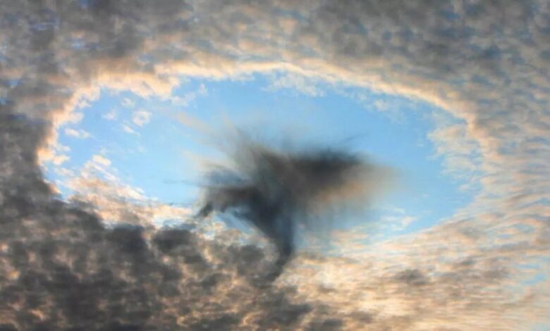 Редкий феномен «небесной дыры» обнаружили в Валенсии