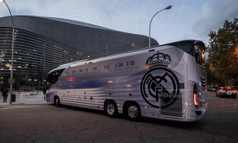 Автобус мадридского «Реала» попал в аварию в Великобритании