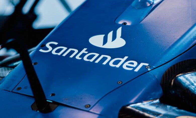 Santander стал спонсором команды «Формулы-1»
