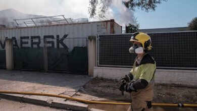 Пожар на заводе по переработке батарей в Гвадалахаре вызвал массовые оповещения