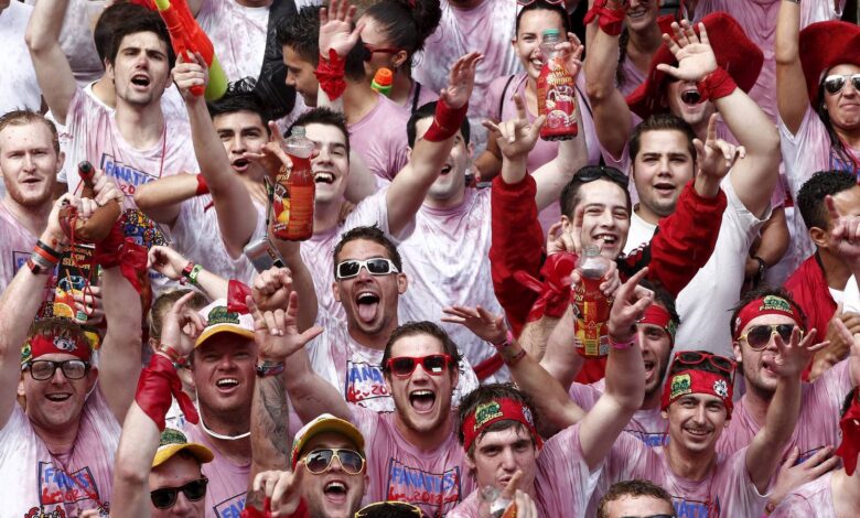 Все улицы Памплоны перекрыты на время празднования Сан-Фермин 2025