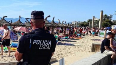 Пожилая туристка пострадала от укуса морского животного на пляже Пальмы-де-Майорка