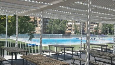 В Мадриде открылась обновлённая городская бассейная зона с натуральным газоном