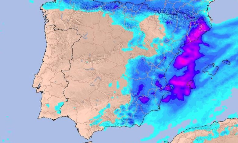 Сильные ливни и штормы накроют Испанию: предупреждение оранжевого уровня в 13 провинциях