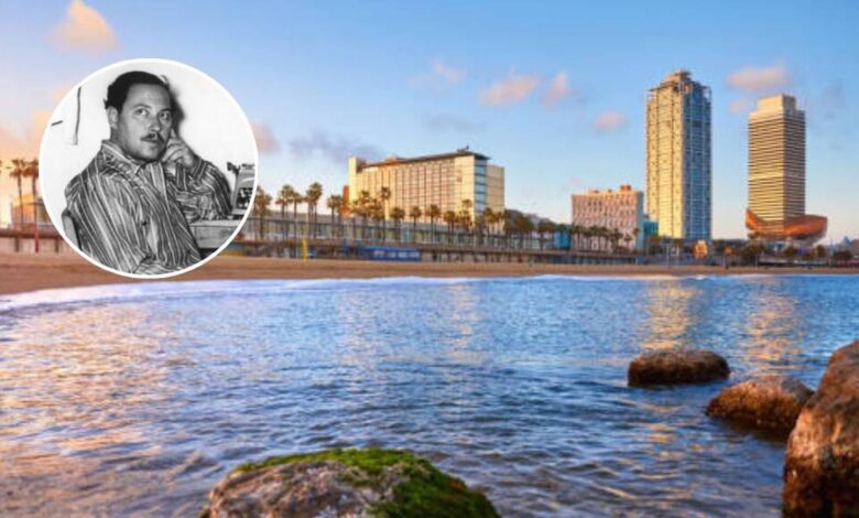 Cómo la playa de la Barceloneta en los años 50 inspiró al dramaturgo estadounidense Tennessee Williams a crear una de sus obras maestras