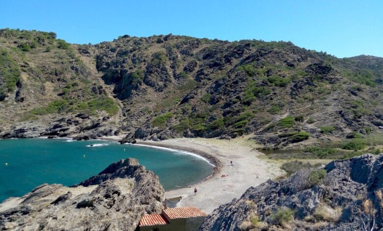 В Каталонии обнаружили уединенную бухту с бирюзовой водой, добраться до которой можно только пешком или по морю.
