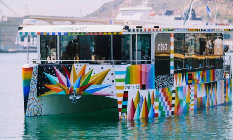 В Барселоне запустили электрический катамаран между Рамблой и пляжем Барселонета