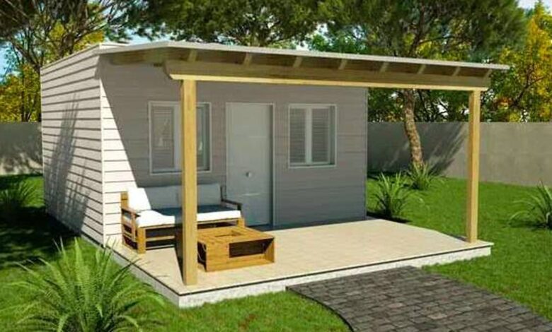 Compact Cedral Wooden Houses with Terrace and Flat Roof Gain Popularity in Spain