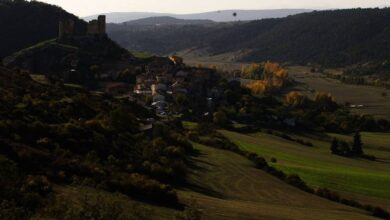 Пелегрина в Гвадалахаре: средневековая деревня художников с живописным маршрутом к водопаду в ущелье реки Дульсе.
