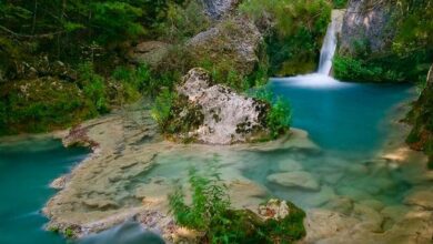 Природный заповедник Уредера в Наварре: как посетить бирюзовые озера с водопадами и вековыми буковыми лесами