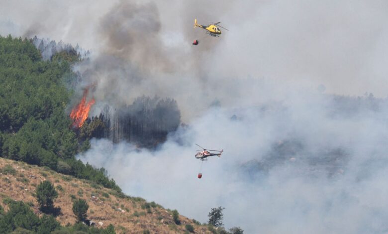 En Ávila detienen a un bombero sospechoso de provocar un gran incendio forestal