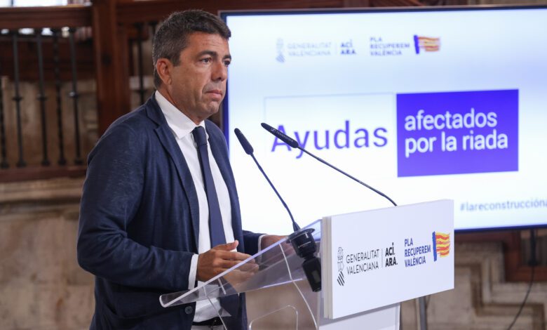 Власти Валенсии выделяют 350 миллионов евро на поддержку пострадавших от наводнения