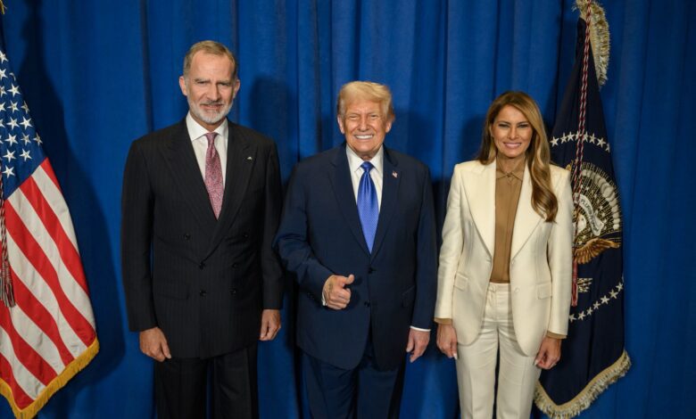 Трамп публикует снимок с королем Испании спустя четыре дня после встречи