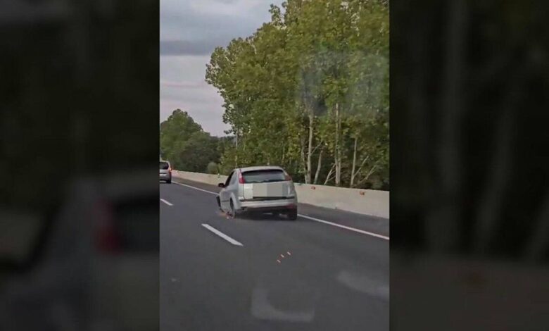 Conductora ebria recorre 14 km en Mallorca sin dos ruedas