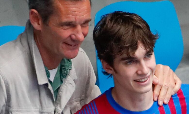 Iñaki Urdangarin and Ainhoa Armentia Together at Son Pablo’s Match in León