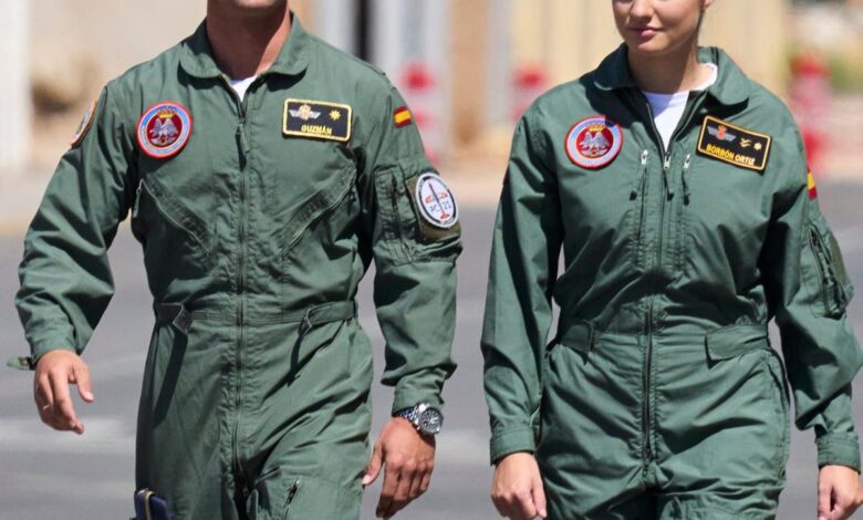 Принцесса Леонор начинает обучение в Военно-воздушной академии с особыми условиями