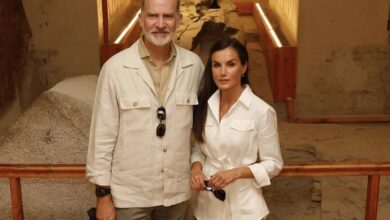 Королевская чета Испании завершила визит в Египет среди сокровищ фараонов