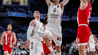 Реал Мадрид одержал уверенную победу над Олимпиакосом в Евролиге