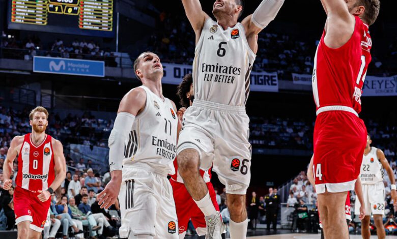 Real Madrid Secures Convincing Victory Over Olympiacos in EuroLeague