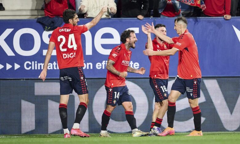 Osasuna Clinches Last-Minute Victory Over Getafe in Pamplona