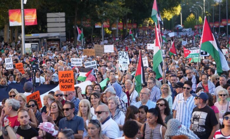 Обострение конфликта в Газе раскололо испанское общество на два лагеря