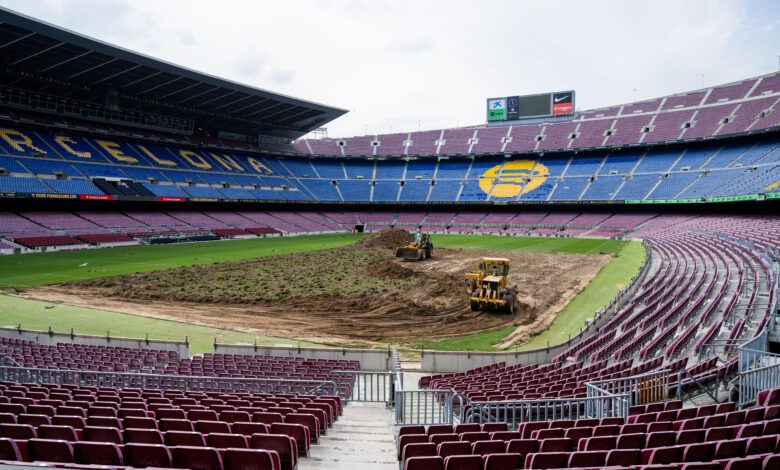 Barcelona Shows Camp Nou Stadium Renovation Progress in New Video
