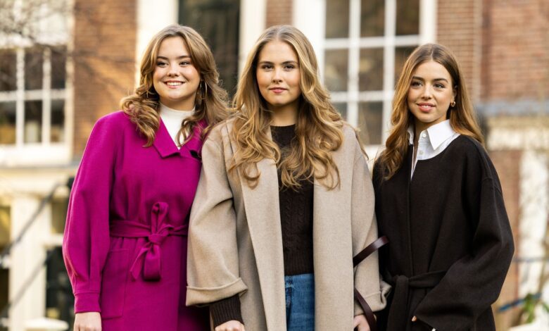 Three Dutch Princesses Set Fashion Trends with a Spanish Touch