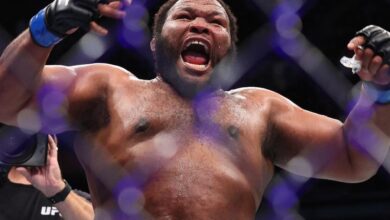 Зарожденный в Сарагосе боец UFC выходит на арену с испанским флагом