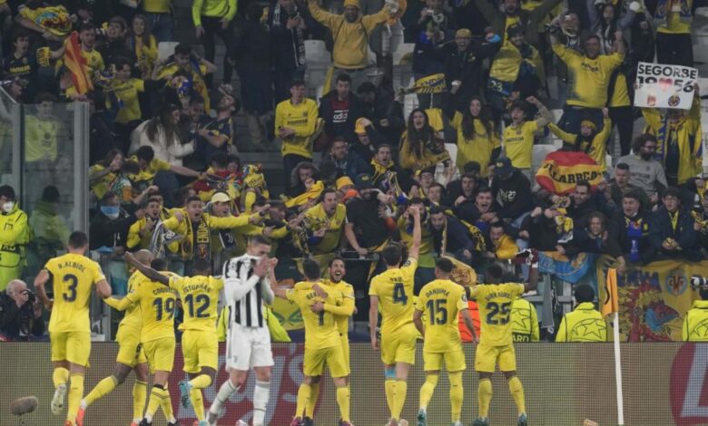 Villarreal triunfa sobre la Juventus en la Champions League 2022