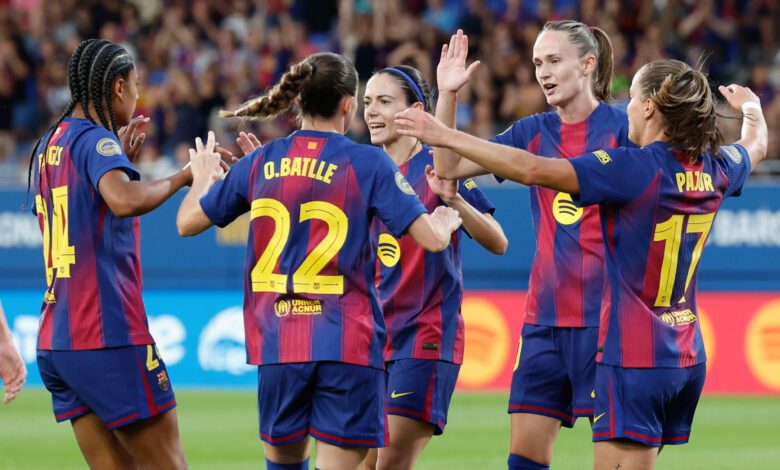 Women’s Champions League Kicks Off with Barcelona vs Bayern at Johan Cruyff Stadium