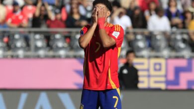 Сборная Испании до 20 лет уступила Колумбии в драматичном четвертьфинале