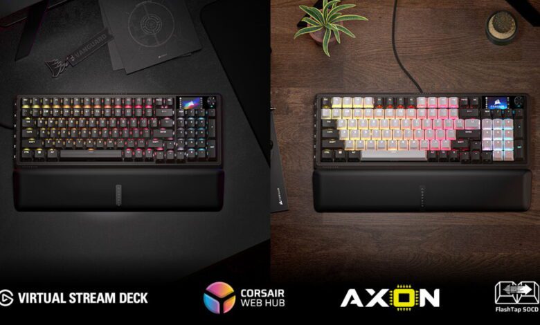 Corsair представила серию клавиатур VANGUARD 96 для геймеров и профессионалов