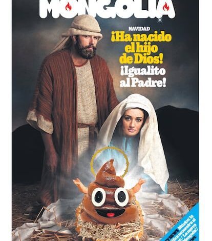 Tribunal en Mataró archiva el caso contra la revista Mongolia por la portada con un belén navideño