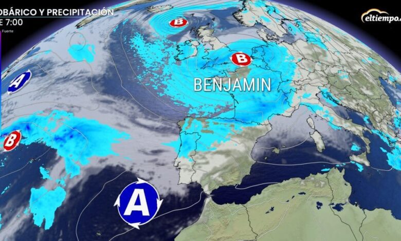 Storm Hits Northern Spain: Waves Up to 8 Meters and Gale-Force Winds