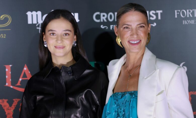 Виктория Федерика в дерзком кожаном образе на вечере фламенко в Мадриде